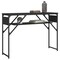 vidaXL Console Table with Shelf Black 41.3"x11.8"x29.5" Engineered Wood